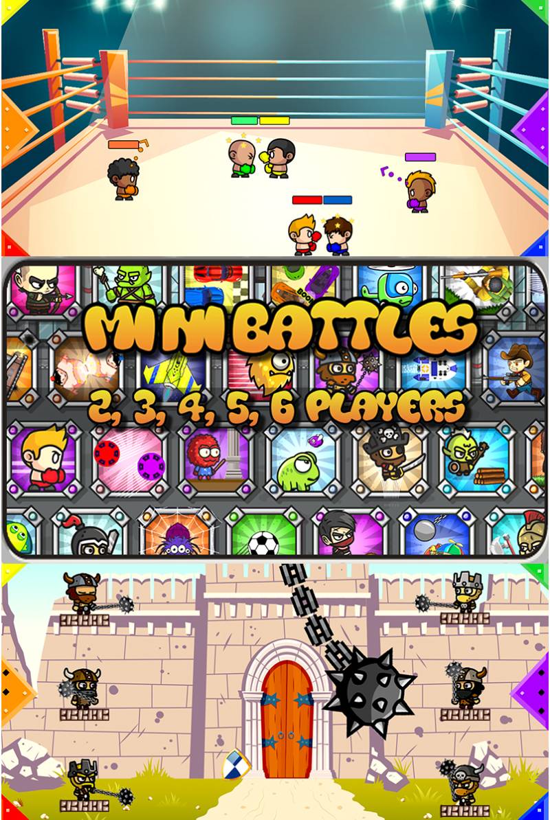 Mini Battles - 2 3 4 5 6 Players