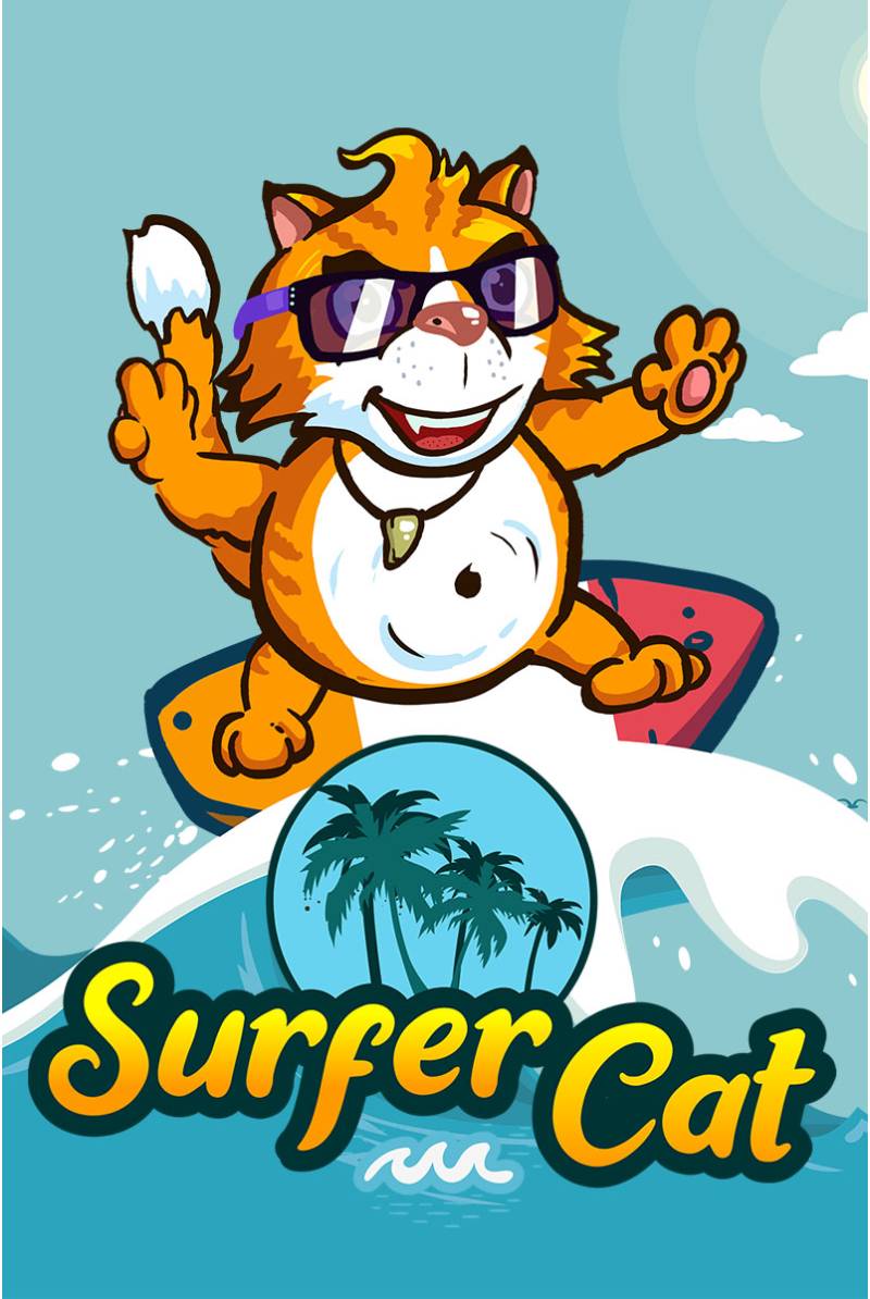 Surfer Cat