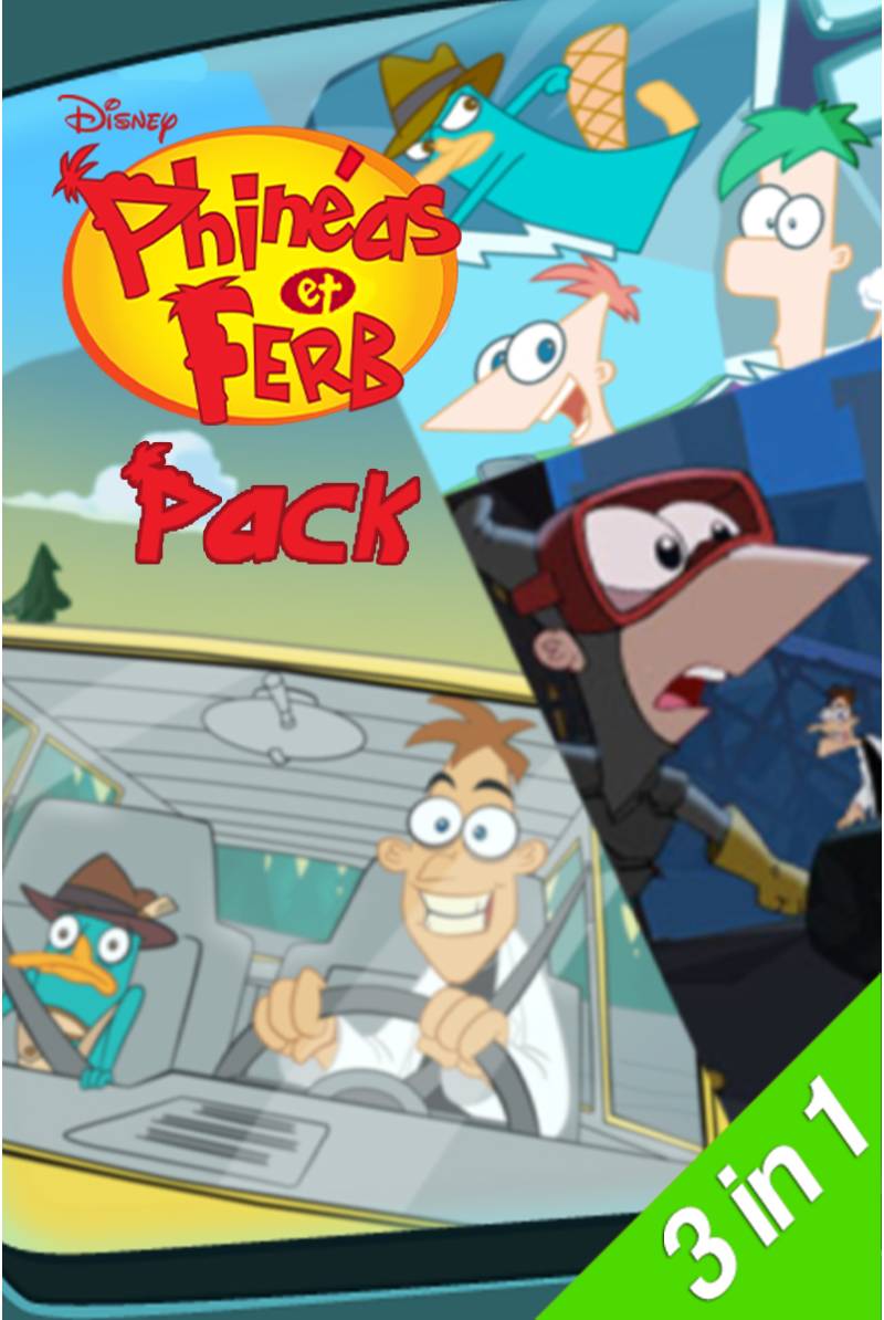 Disney : Les aventures de Phineas et Ferb - 3in1