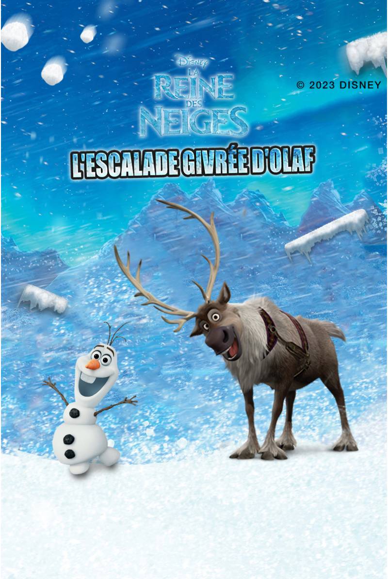 La Reine des Neiges : L'Escalade Givrée d'Olaf