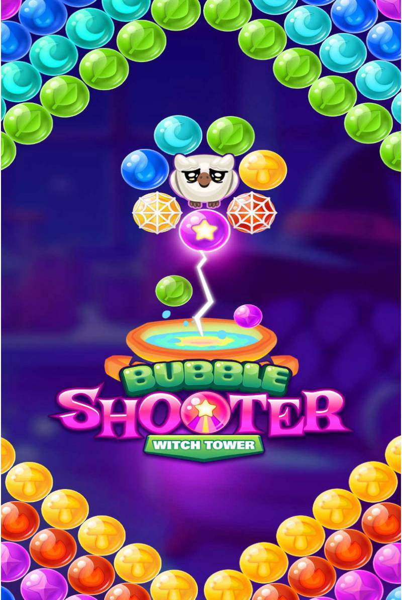 Bubble Shooter Witch Tower