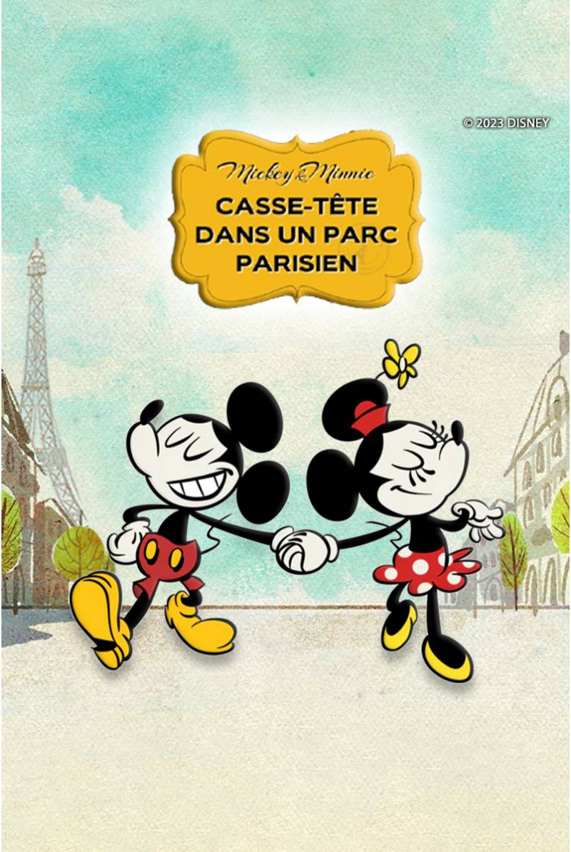 Mickey et Minnie - Casse-Tête Dans Un Parc Parisien